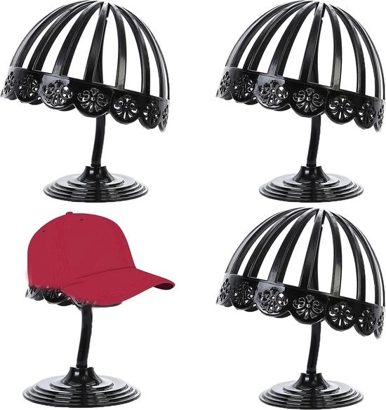 Display Stand per Capelli - Stazione per Capelli Decorativi per Adulti - Supporto per Capelli da Appendere (3 Pezzi)