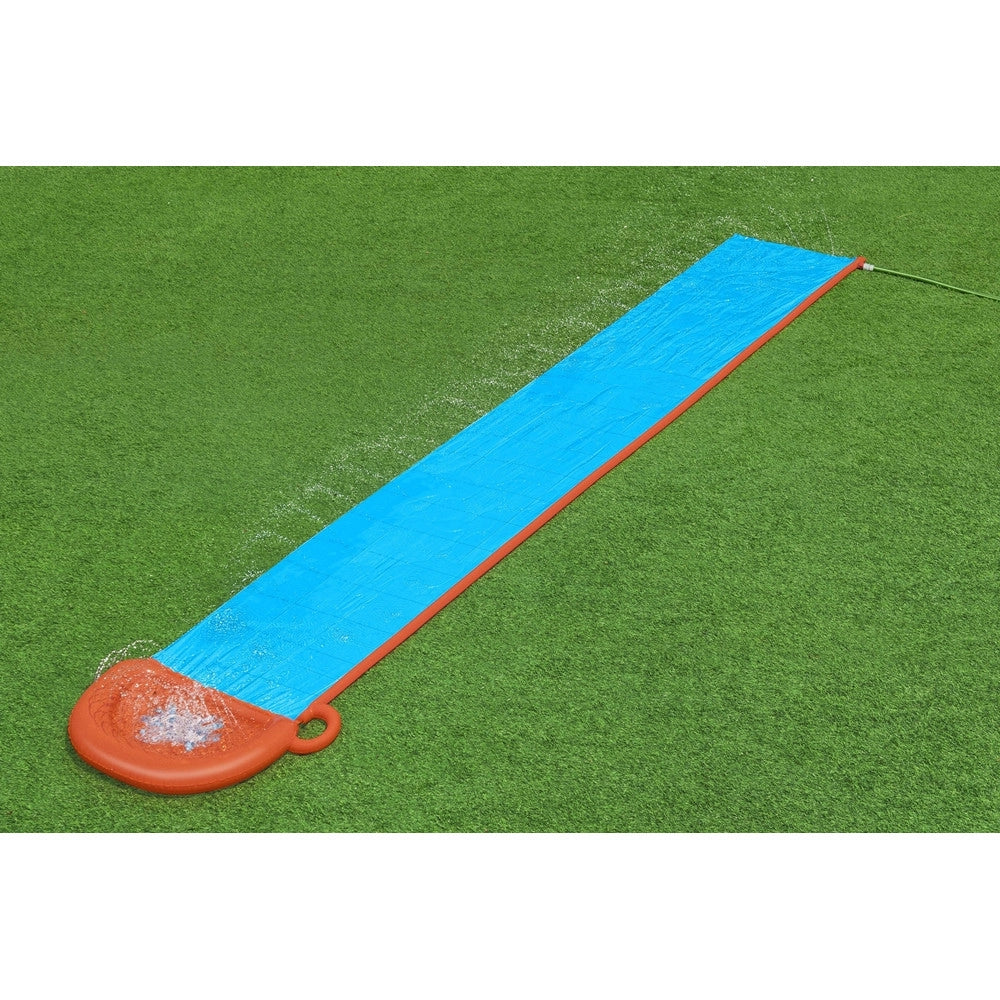 Trade Shop - Scivolo Acquatico Singolo Con Spruzzi Per 1 Persona 488 X 82 Cm Estate Giardino 52326 -