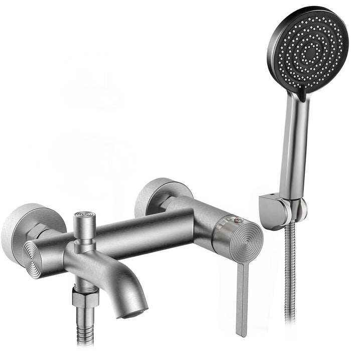 Rubinetto Da Vasca Rea Foster Nickel Brush