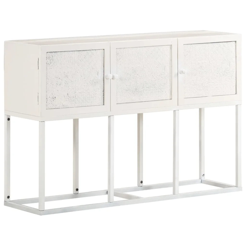 Credenza 115x30x76 cm in Legno Massello di Mango cod mxl 26163
