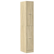 Mobile da farmacia classico 30 x 41 x 174,5 cm ampio spazio contenitivo design in legno composito rovere Sonoma 02_0055651