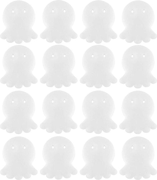 Sponze assorbenti per piscina - 16 pezzi filtri pratica - sponze assorbenti olio - spa (forma ottusa)