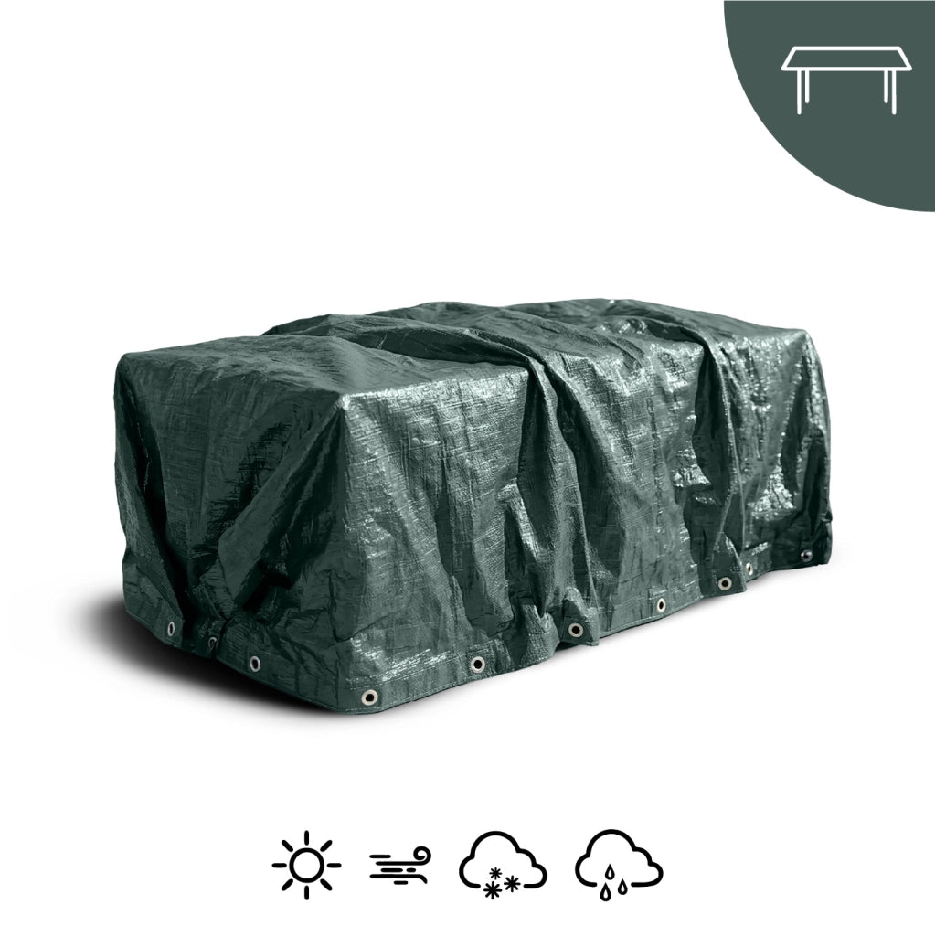 Telo Copertura Impermeabile per Arredo Giardino e Barbecue – Protezione Universale Cover Anti Pioggia UV Polvere per Tavoli, Sedie, Divani, ,lettino prendisole, Ombrelloni e BBQ Modello 4