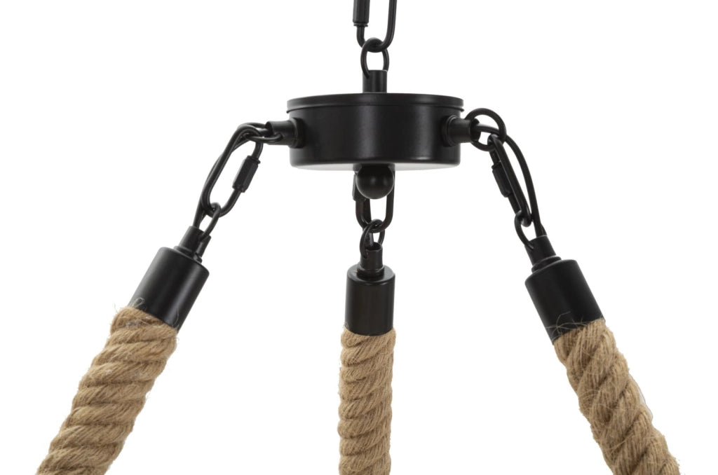 LAMPADARIO ROPE CIRCLE CM Ø 64x90