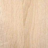 Credenza da Cucina con 2 Armadi e Cassetto, in Legno, Bianco e Rovere Chiaro