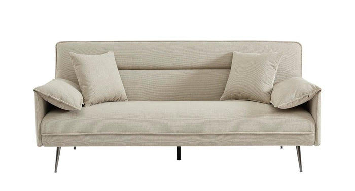 Divano Letto con 3 Posti 200x95x88 cm in Fibra di Polipropilene Ottawa Beige