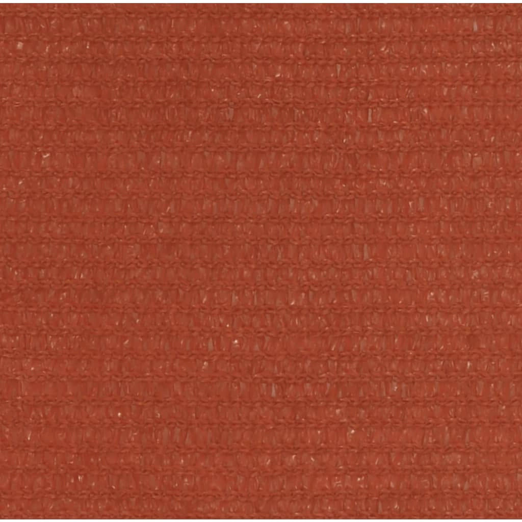 Vela in tessuto per ombrellone 160 g/m² 2 x 4 m HDPE terracotta 02_0009342