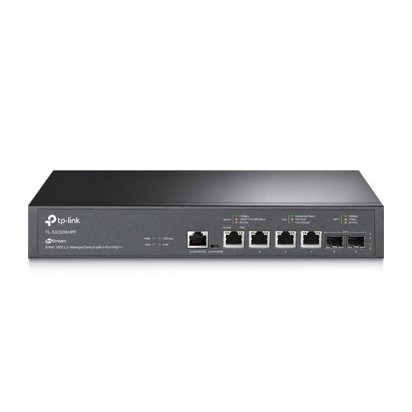 Tp-link omada sx3206hpp switch di rete gestito l2+ 10g ethernet (100/1000/10000) supporto power over ethernet (poe) nero - TL-SG3452X