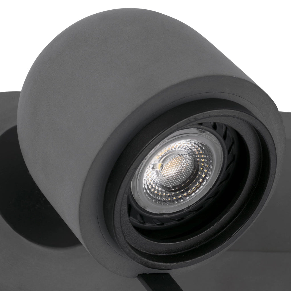Faro Barcelona 43501 - STONE 2L Lampada da parete grigio pietra