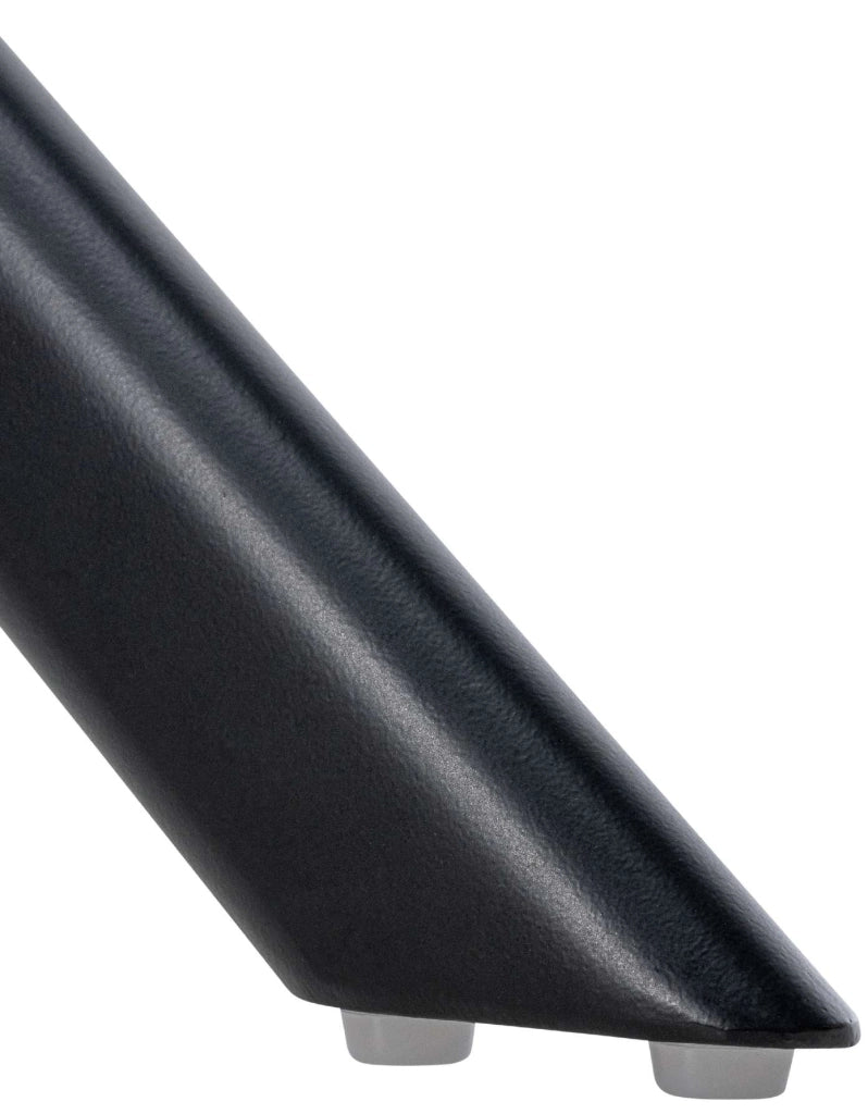 Sedia da pranzo Swing Copertura in velluto nero,nero