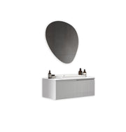 Composizione 3 pezzi VENERE bianco opaco