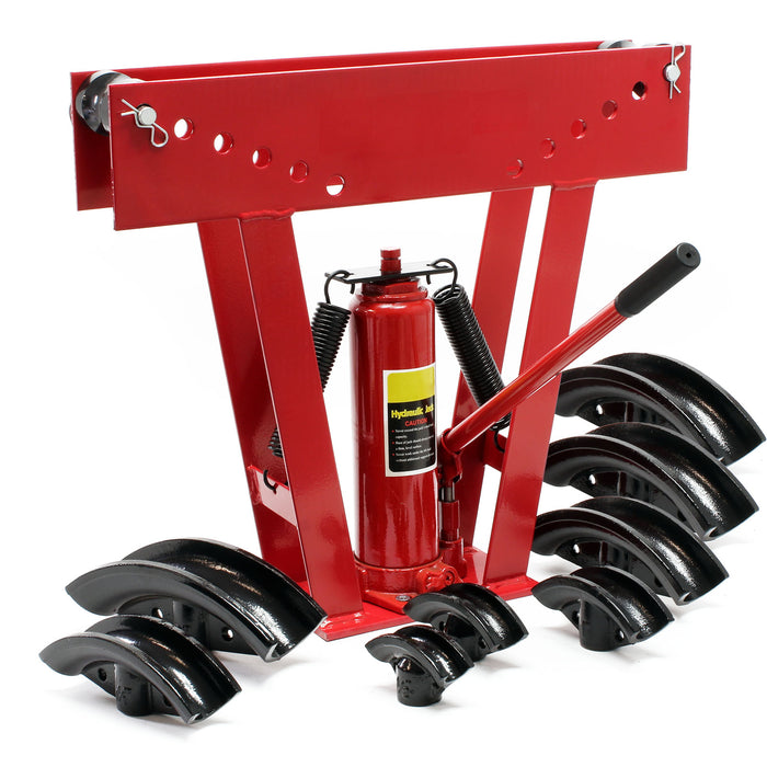 Curvatubi idraulica 90° Max 16 t 8 matrici Piegatubi Curvatrice Piegatrice tubi