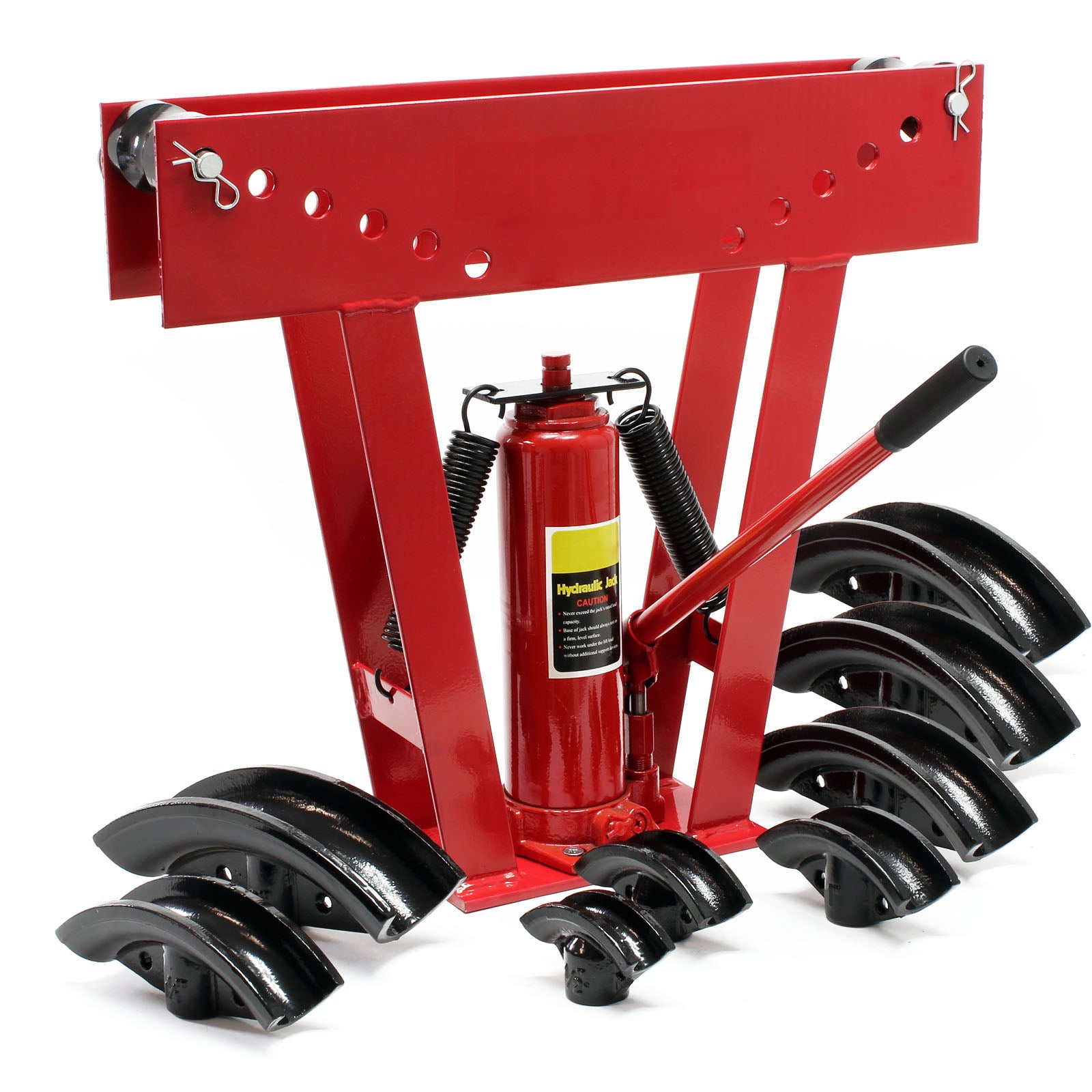 Curvatubi idraulica 90° Max 16 t 8 matrici Piegatubi Curvatrice Piegatrice tubi