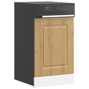 vidaXL Pannello Lavastoviglie Kalmar Rovere Artigianale 45x1,5x67 cm
