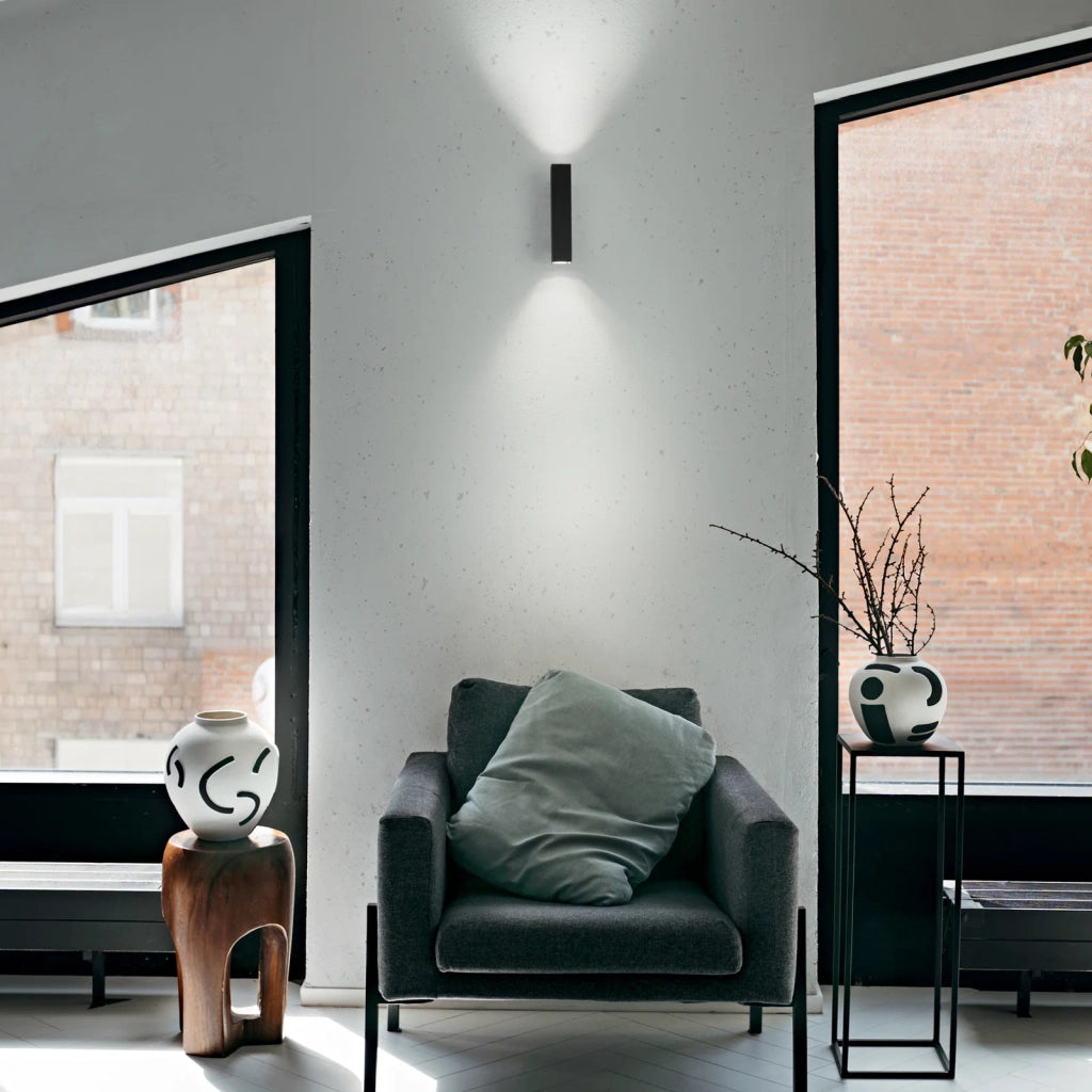Applique Look 2 Luci Led Ottone