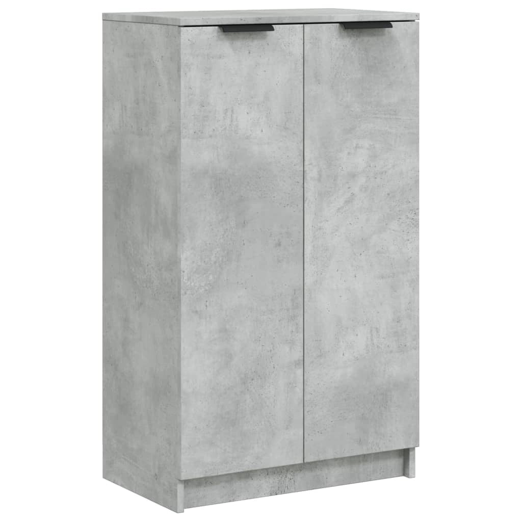 Scarpiera mobiletto portascarpe mobile per ingresso/corridoio/soggiorno 59 x 35 x 100 cm legno ingegnerizzato grigio 02_0021823