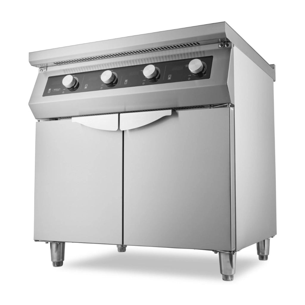 Fornelli - 4 Fuochi - Induzione - Profondità 70cm - con Base Armadiata