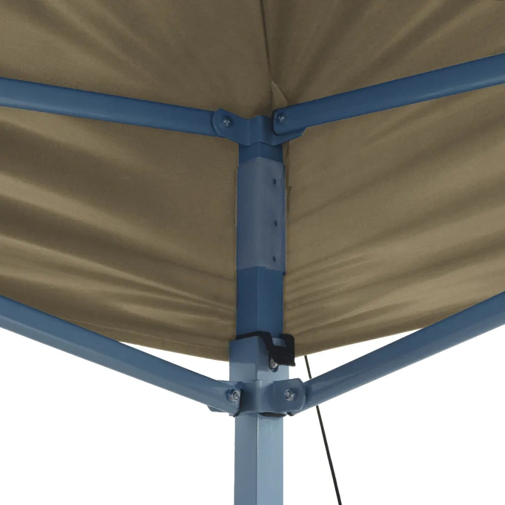 Tenda Pieghevole Pop-Up - Tenda Gazebo 3x4,5 m Bianco Crema