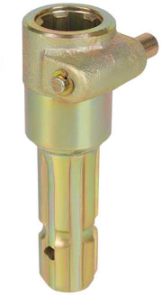 Adattatore per Trattori - Estensore PTO - Connesso in Sicurezza fino a 70 PK - Acciaio Inossidabile - 6 Spline - Adatto per Diversi Trattori - 1 3/8 Pollici