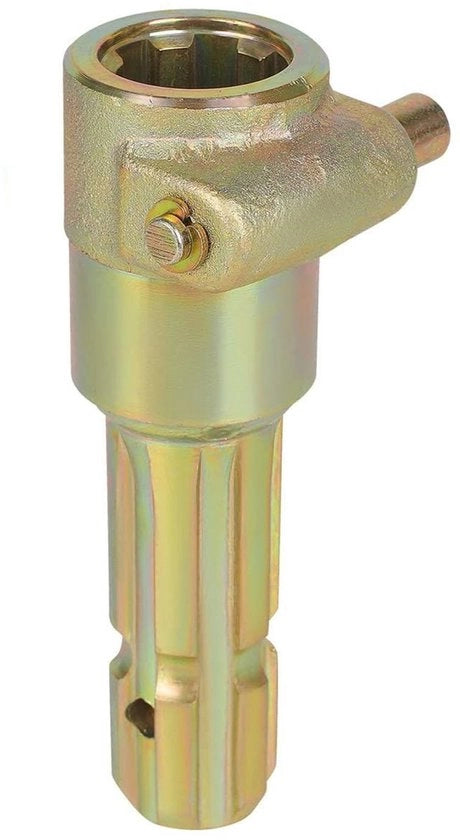 Adattatore per Trattori - Estensore PTO - Connesso in Sicurezza fino a 70 PK - Acciaio Inossidabile - 6 Spline - Adatto per Diversi Trattori - 1 3/8 Pollici