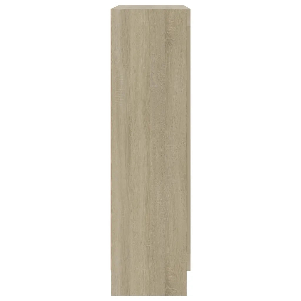 Libreria Rovere Sonoma 82,5x30,5x115 cm in Legno Multistrato 802717