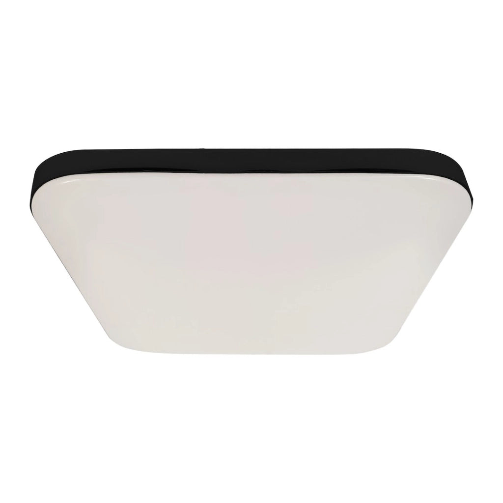 Plafoniera LED quadrata nera 26cm 11W 4000K NEMO Milagro