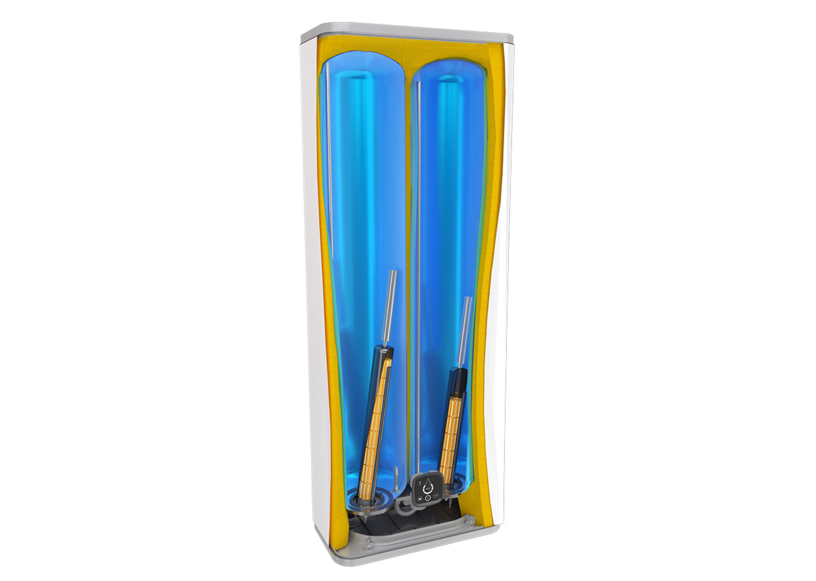 Scaldabagno Scaldacqua Elettrico ad accumulo Atlantic Vertigo Steatite Wi-Fi 80 Waterdrop 841321