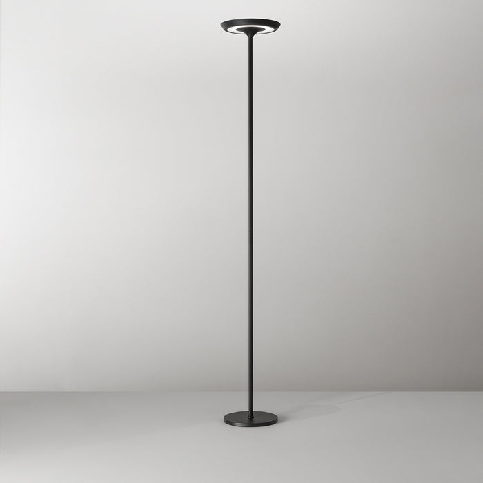 Piantana Moderna Balance Metallo Nero Led 25W Dimmerabile Ip20