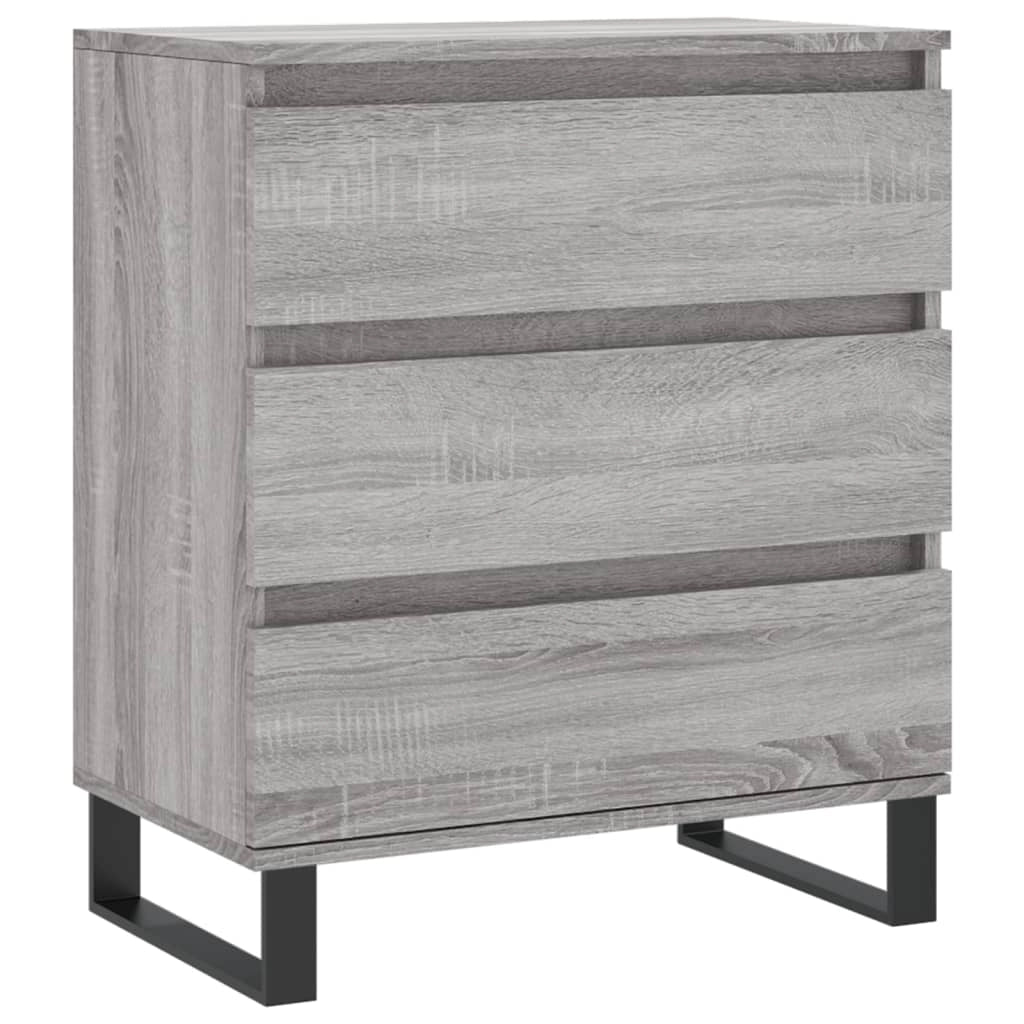 Buffet credenza cassettiera armadio mobile contenitore organizer cucina soggiorno Sonoma 60 x 35 x 70 cm legno ingegnerizzato grigio 02_0036396