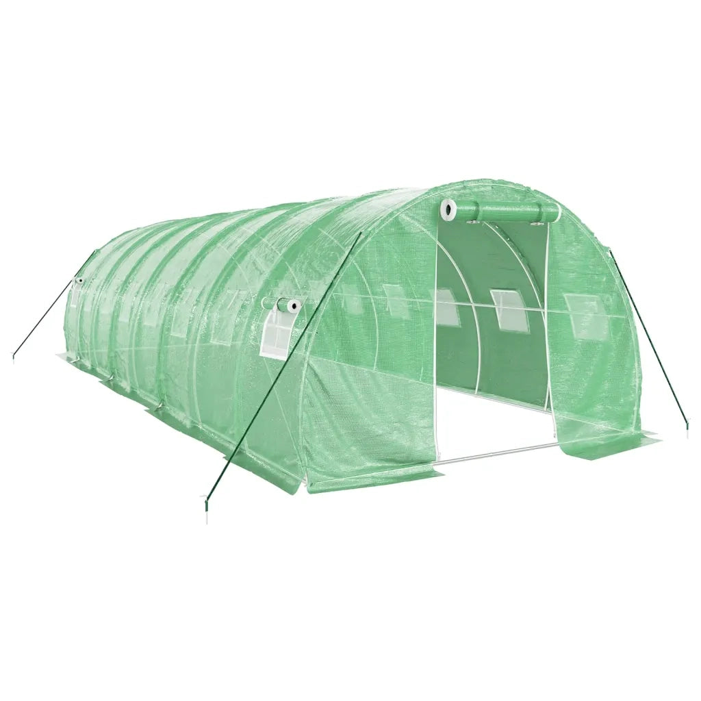 Serra con Telaio in Acciaio Verde 24 mÂ² 8x3x2 mcod mxl 124652