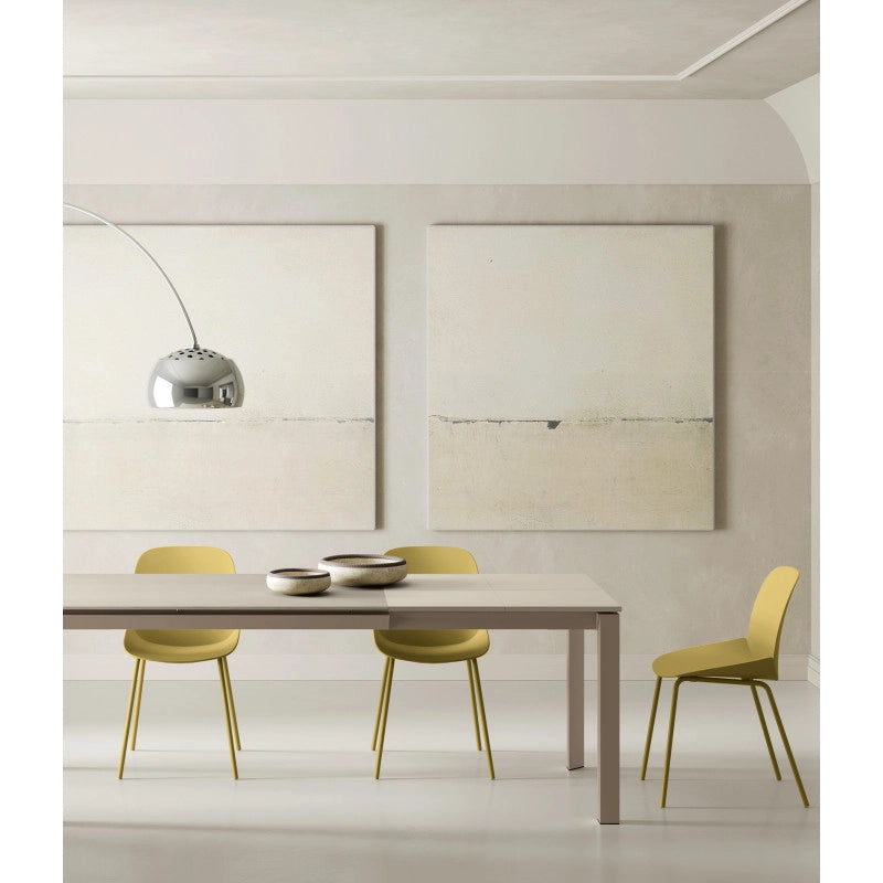 Sedia in polipropilene Eva 55cm X 46cm H 79cm Stones