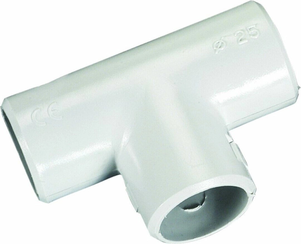Raccordo At Ispez.D20 Grigio Set 5 Pezzi - Electraline