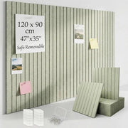 Prikbord Multifunzionale - 30x30 cm - 12 Stuks - Veloce Adesivo - Tabelloni di Sicurezza - 30x30 cm - Pannello da Appendere Annunci