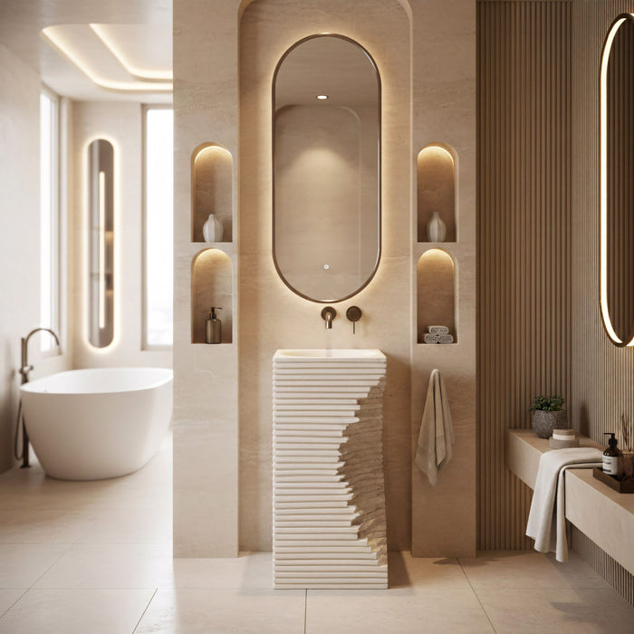 Lavabo Monolitico Rea Travena Square