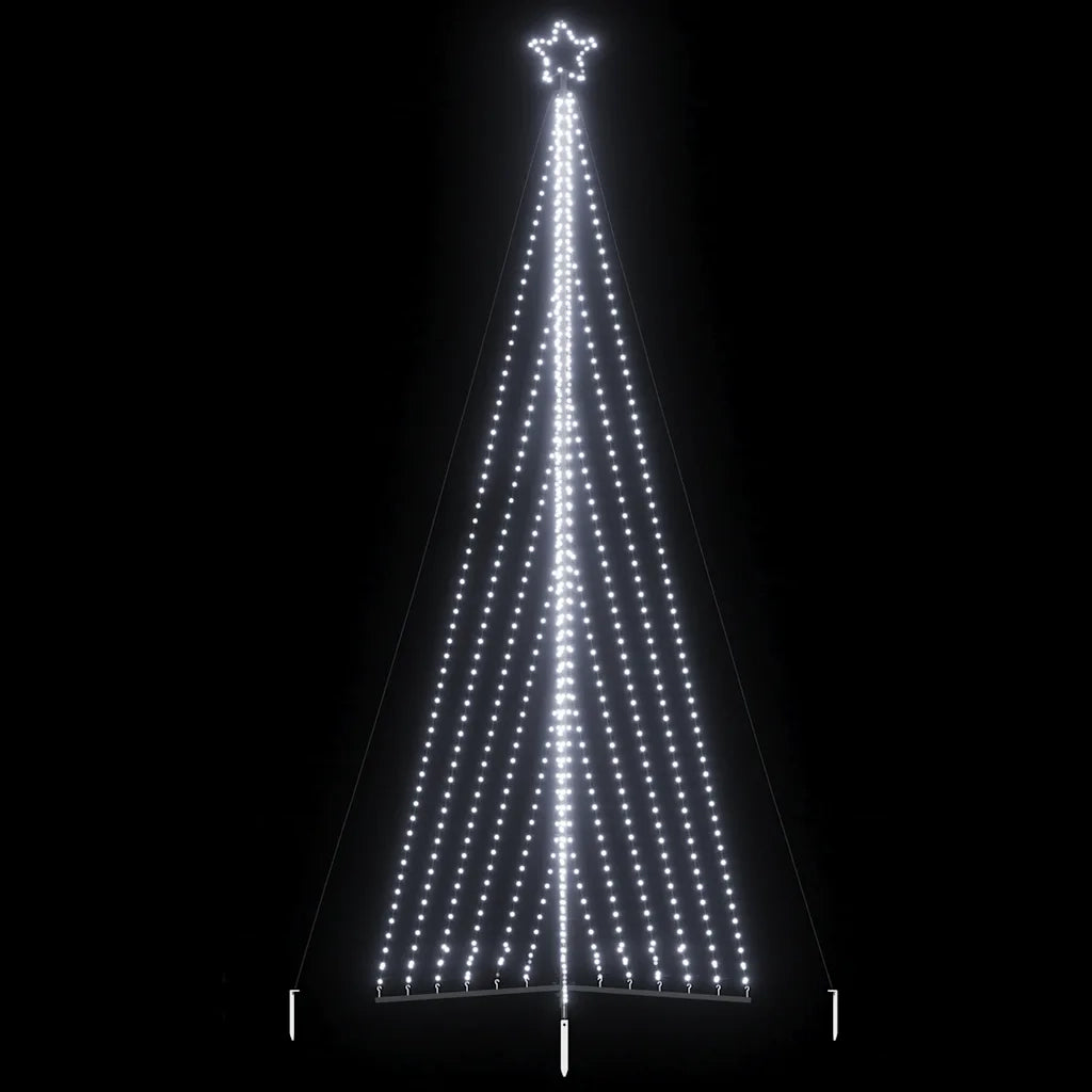 Albero di Natale | Decorazioni natalizie a LED 789 LED Bianco Freddo 476 cm