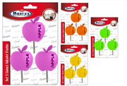 MAURY'S SET 3 GANCI ADESIVI APPLE