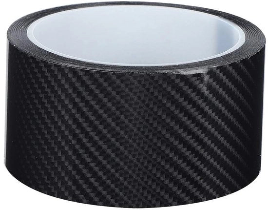 Tubo di Fibra di Carbonio - Protezione Autonoma - Protezione Laminaria - Flessibile - Duraturo - 5 cm x 3 m - Protezione Autoveicoli