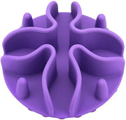Insert anti-gulping per cani per gabbia da giardino con materiale siliconico lento alimentatore per gabbia cani.