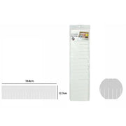 Trade Shop - Set 2 Pz Separatori Divisori Per Cassetti Armadio In Plastica 50,8x12,7cm 71390 -