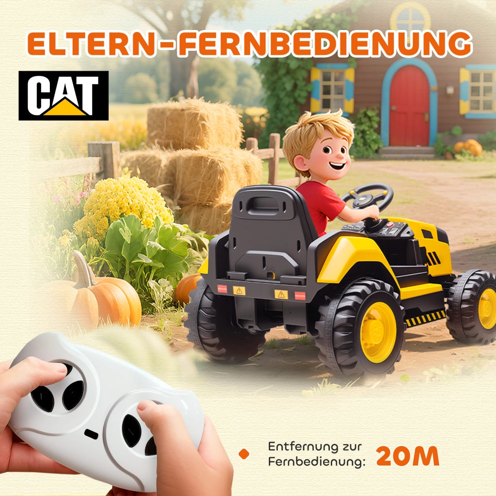 Auto elettrica per bambini con telecomando ¨C Xylo ¨C 3-6 anni, giallo