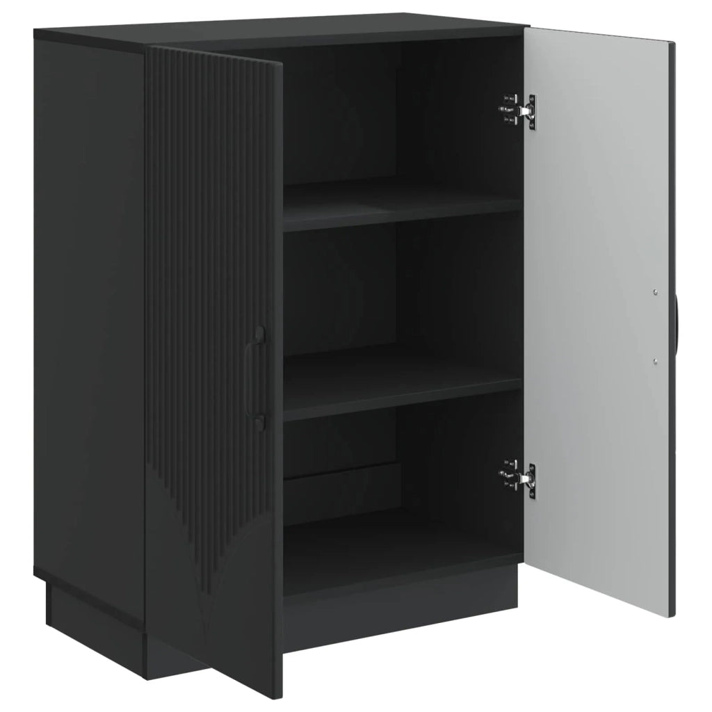 Credenza Nero 66 x 34,5 x 87 cm Legno ingegnerizzato 895276