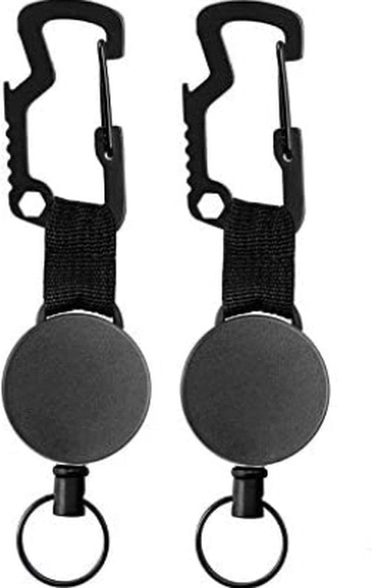 Clip per chiave, appoggio per chiave retrattile, rullo per chiavi, cavo, clip ID retrattile, rullo per chiavi appoggio per chiavi, multitool cinturone