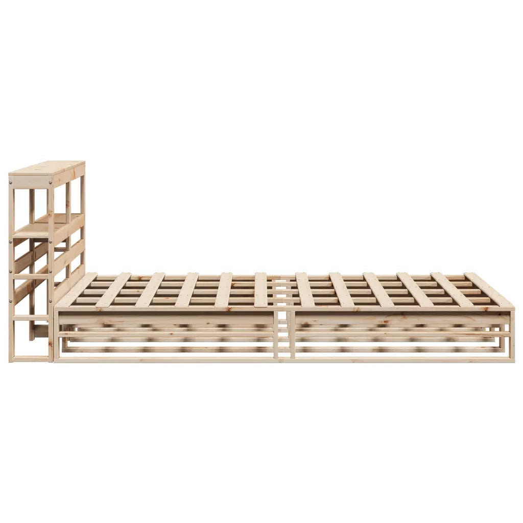 vidaXL Giroletto con Testiera 140x200 cm in Legno Massello di Pino