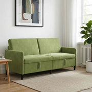 Divano con Storage Verde chiaro 192 x 78 x 87 cm Poliestere 42036992