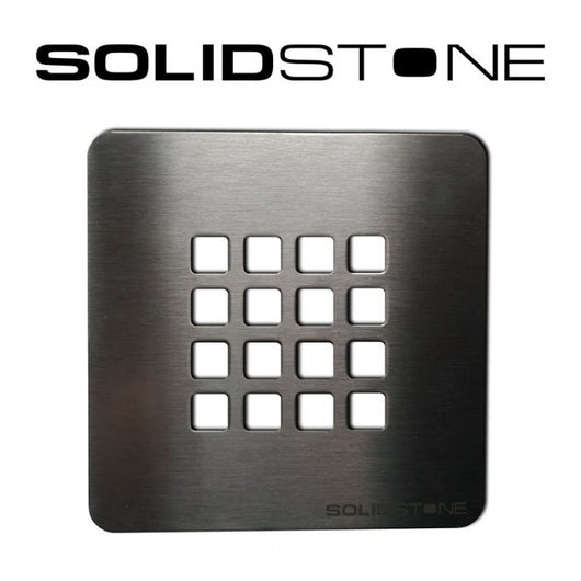 Griglia di ricambio in acciaio per piatto doccia marca SOLIDSTONE - Griglia in acciaio inox per piatto 