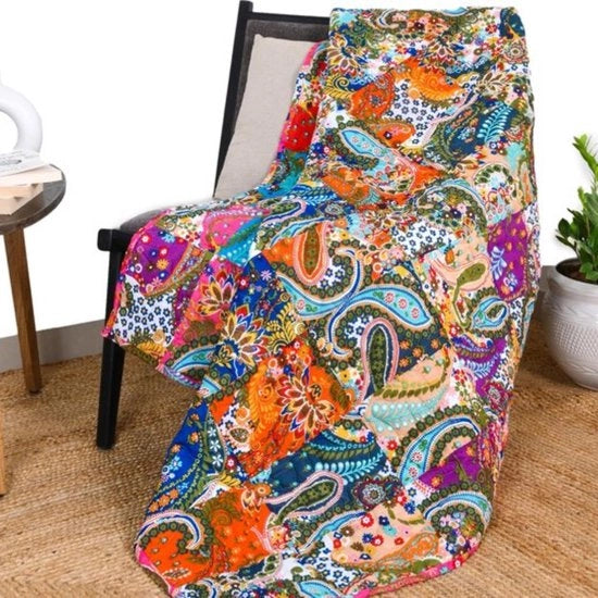Sprei Gewatteata Patchwork Omkeerbaar - Stile e Comfort per il Tuo Letto