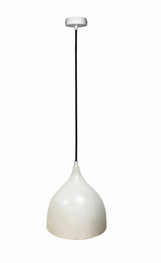 Candellux Ystad lampada a sospensione bianca E27 90cm