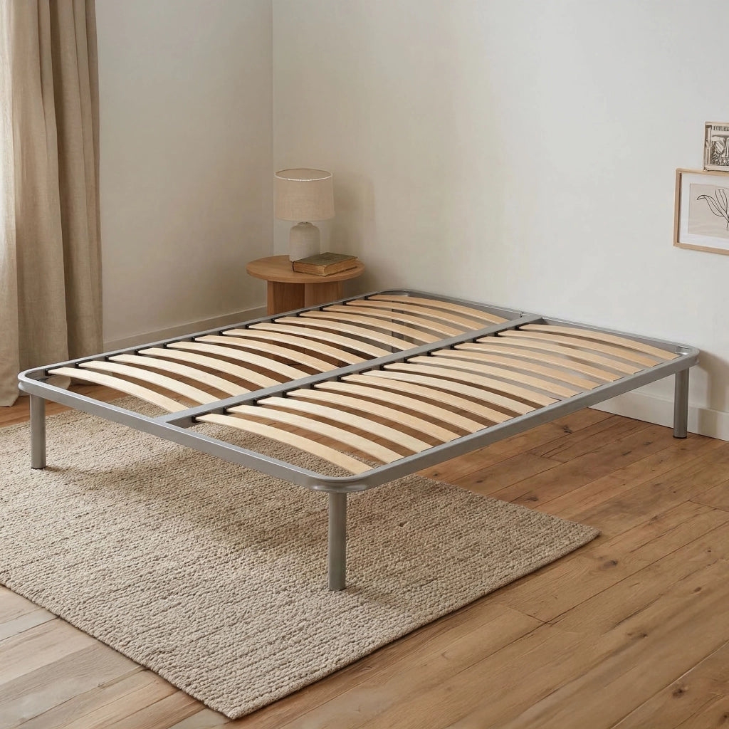 Rete letto piazza e mezza Annaelena, Rete ortopedica in multistrato di betulla a 13 doghe, 100% Made in Italy, cm 120x190h 34