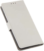 Copriestensiglia per Xiaomi Redmi Note 11 Pro/Note 11 Pro+ - Borsa e Sostegno - Resistente allo Shock - Copertura Premium in PU/TPU - Copriestensiglia a Sfoglia con Magnete e Sostegno - Bianco