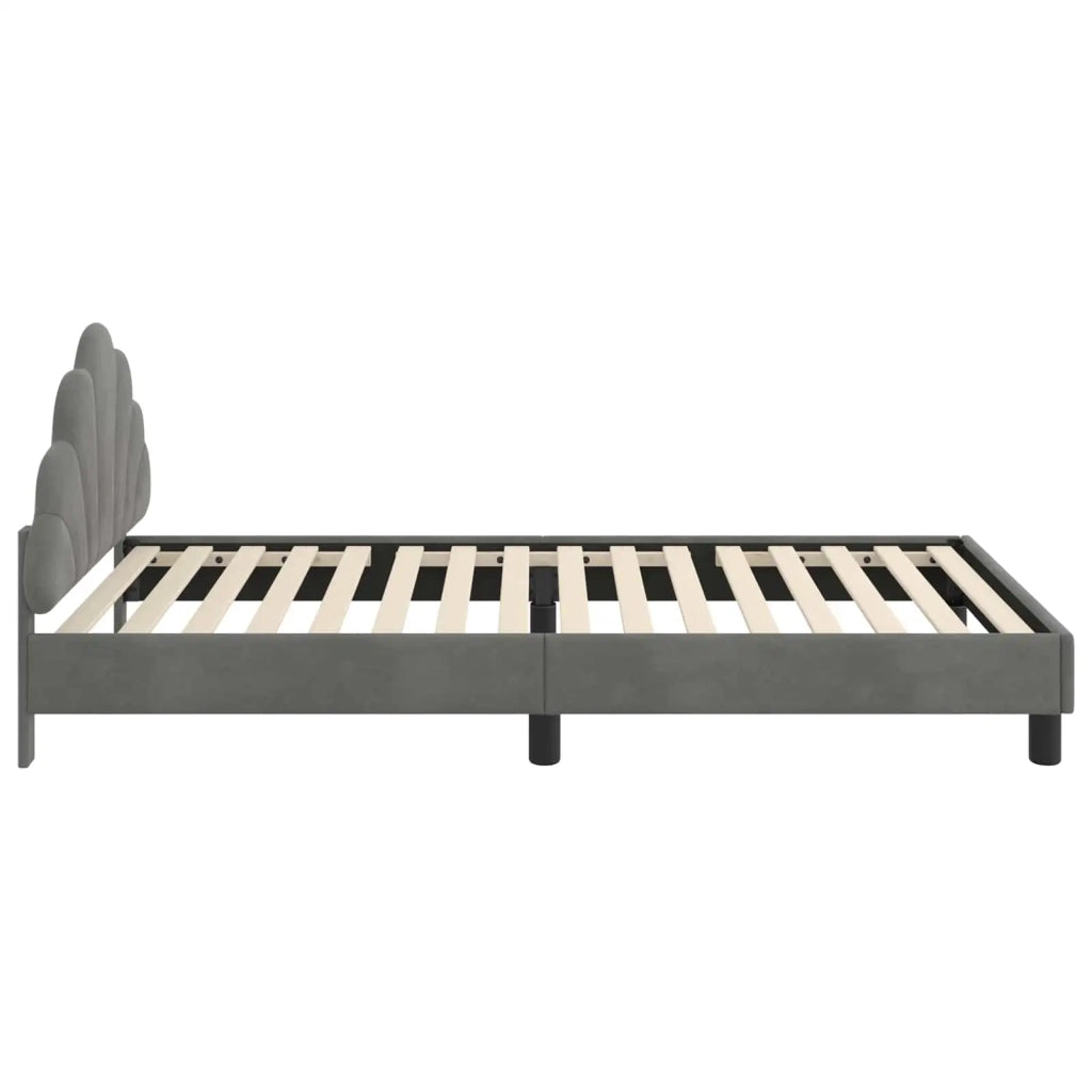 Struttura letto bambini con testata-Giroletto per bambini Grigio Scuro 90 x 190 cm 193309